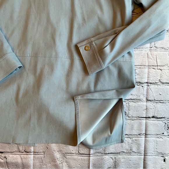 Y2K Talbots Vintage Unlined Coat Large Lightweight - Picture 8 of 10